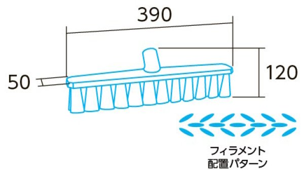 Vikan(ヴァイカン) USTフロアブルーム(ソフト) 3171 ※別途送料