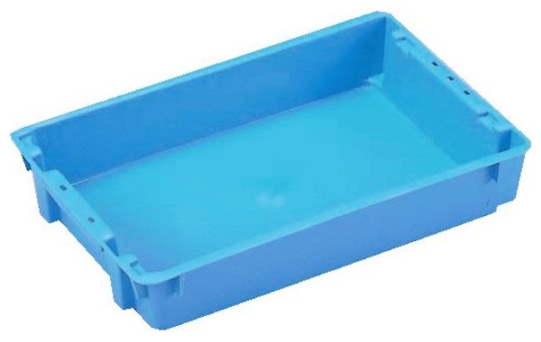 画像1: 岐阜プラスチック工業 DFコンテナー(180°回転式コンテナー) DF-7 ※出荷単位(30個)未満別途送料 (1)