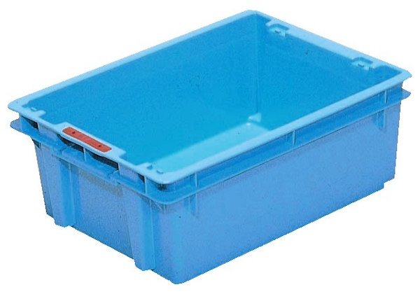 画像1: 岐阜プラスチック工業 DFコンテナー(180°回転式コンテナー) DF-12B2 ※出荷単位(10個)未満別途送料 (1)