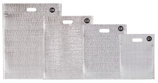 酒井化学工業 保冷袋 ミナクールパック C3Z 平袋タイプ(ジップ付き) L 