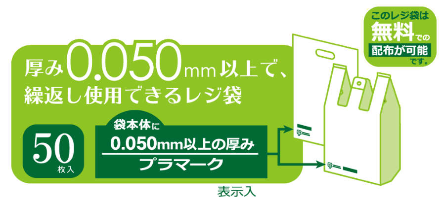 レジ袋 半透明 TB-80(45Lサイズ) 50枚×16冊(800枚) - 1